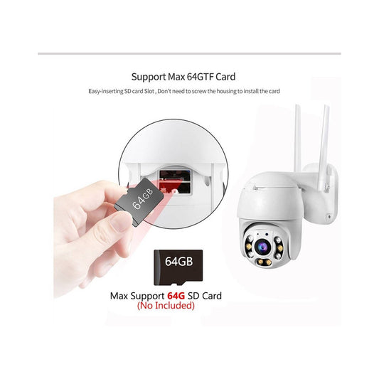 Cámara Ip Con Movimiento Infrarrojo