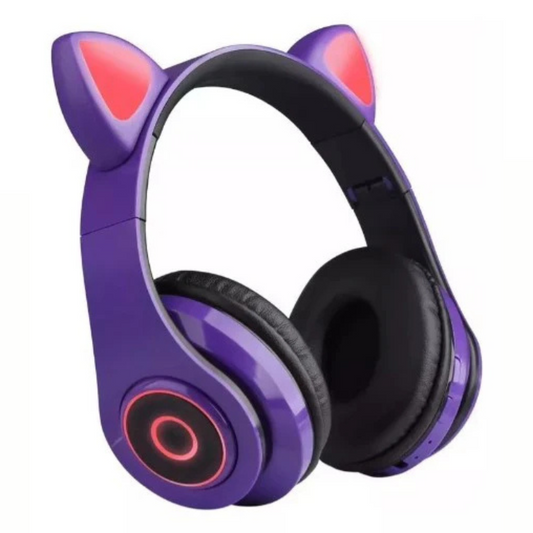 Audífonos de Gato Kawaii Bluetooth 5.0