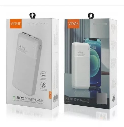 Batería Portátil Power Bank 20.000 MAH