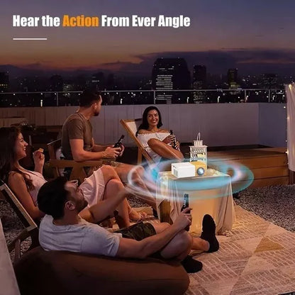 Mini Proyector Led Portatil HDMI VGA USB