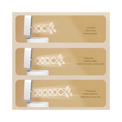 Calentador y Ventilador Eléctrico 2 en 1