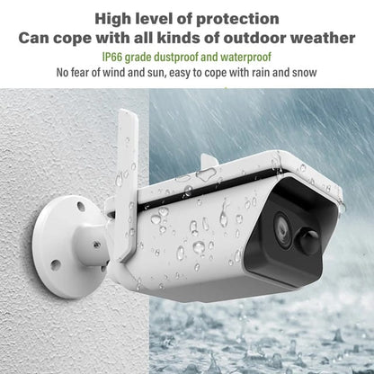 Camara solar exterior impermeable