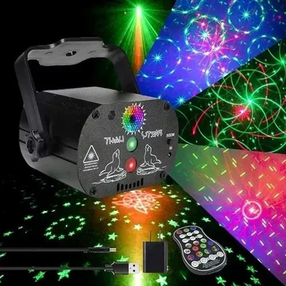 Led Rgb Láser Proyector 60 Patrones