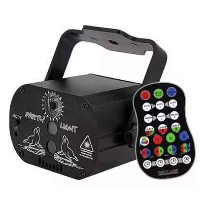 Led Rgb Láser Proyector 60 Patrones