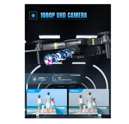 DRON PRO CON DOBLE CAMARA 4k 998pro