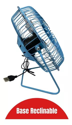 Ventilador De Mesa Usb Mesa Abanico