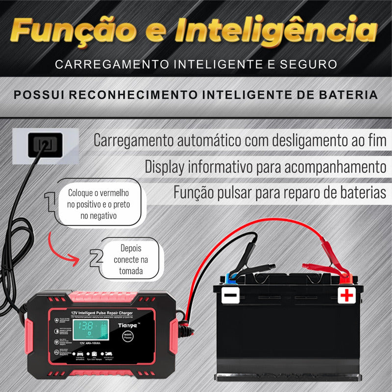 Cargador Y Reparador De Baterías Inteligentes Para Automóviles | Vgs Group