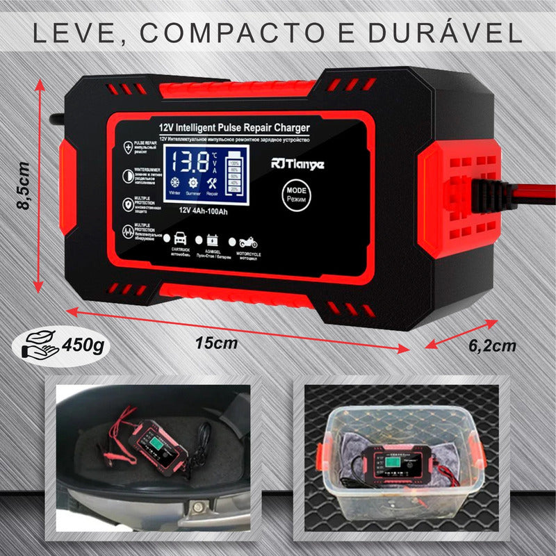 Cargador Y Reparador De Baterías Inteligentes Para Automóviles | Vgs Group