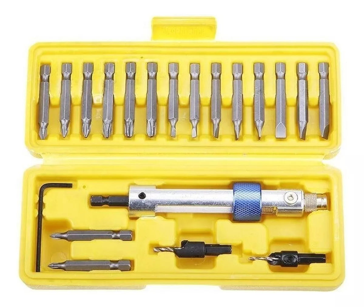 Herramienta Doble Taladro Broca Y Atorni