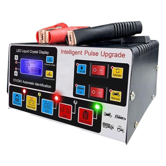 Cargador De Batería Automóvil 12V - 24V