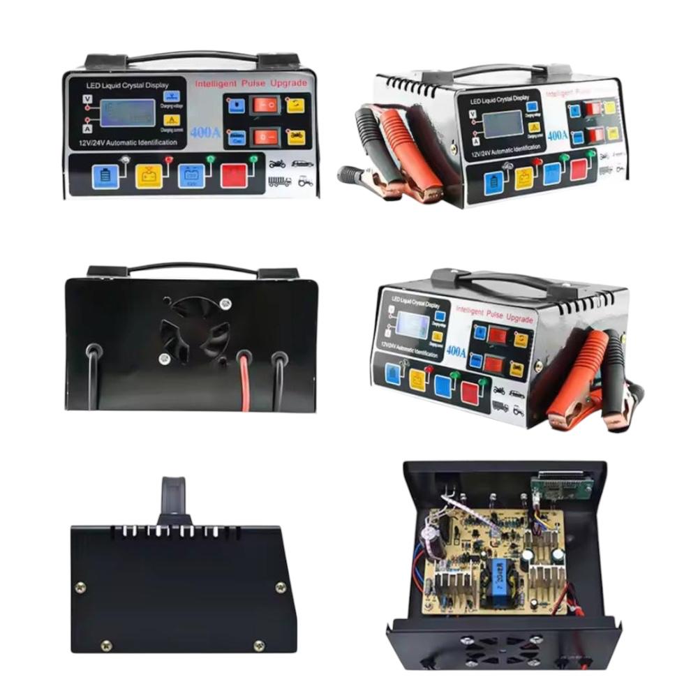 Cargador De Batería Automóvil 12V - 24V