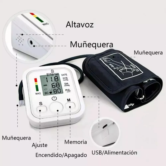Tensiómetro Digital de Brazo Automático