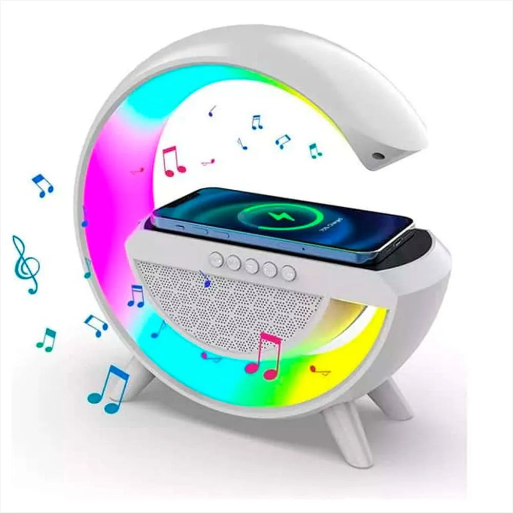 Lampara G Parlante Cargador inalambrico